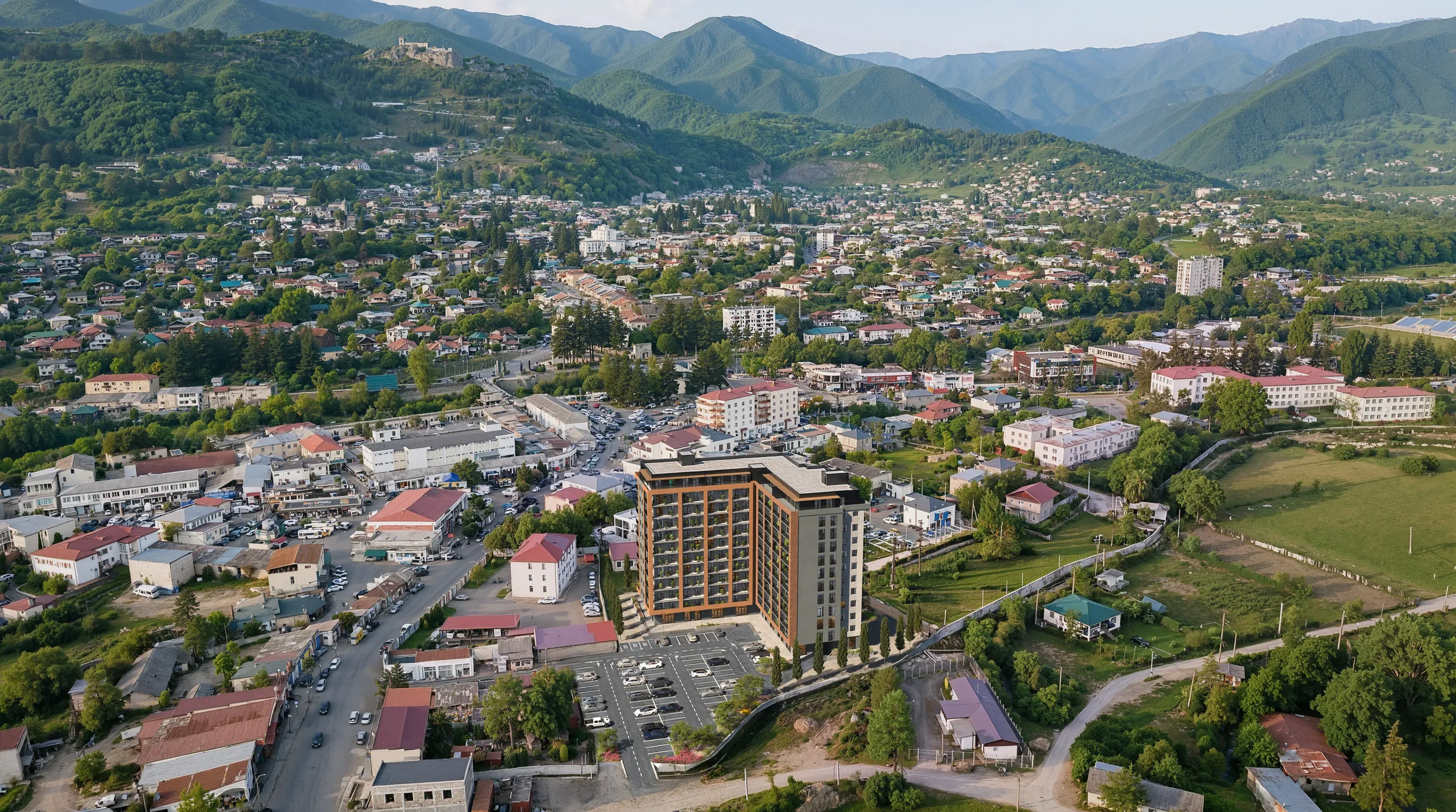 Sachkhere Green View — საჩხერე ზემოდან